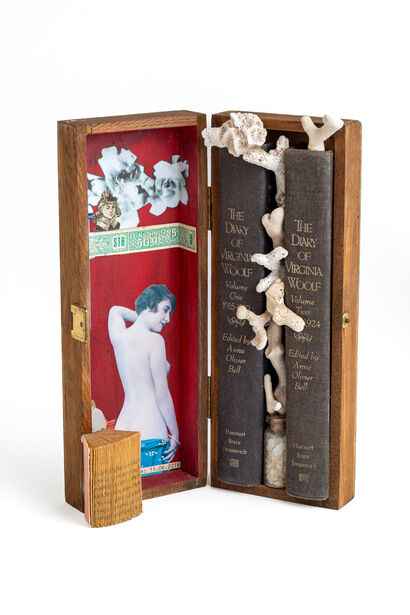 Once upon a time the diary of V.W. - a Sculpture & Installation Artowrk by Monica Hernandez